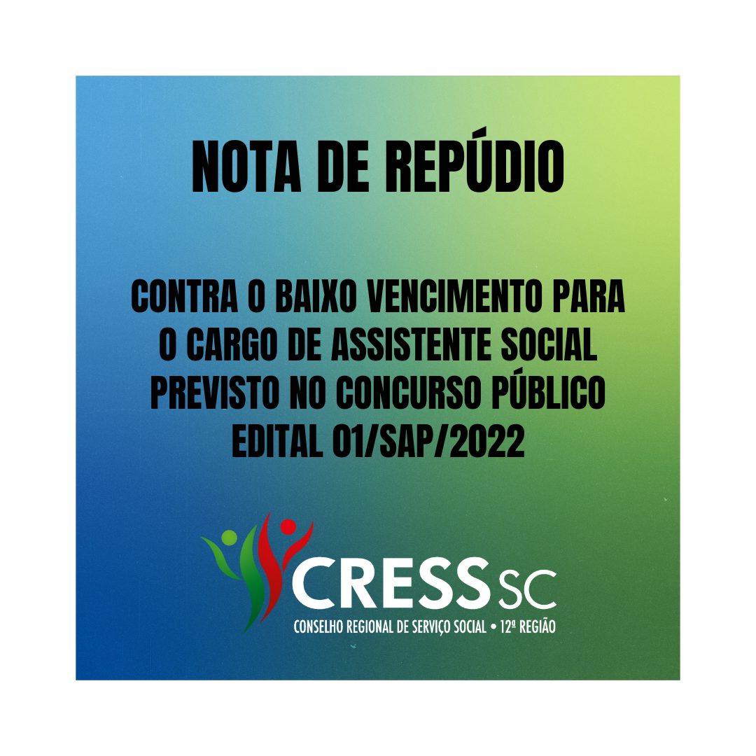 Concurso CRESS SC - Conselho Regional de Serviço Social da 12ª Região:  cursos, edital e datas