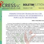 Boletim Eletrônico nº 108 – Perspectivas do Trabalho da e do Assistente Social no Atendimento à População Transgênero
