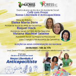 NUCRESS Planalto Norte Convida – Evento alusivo ao dia da e do Assistente Social – Café com Prosa: Nossa Liberdade é Anticapacitista