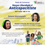 Roda de Conversa “Nossa liberdade é Anticapacitista” – 05/11/24