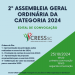 ASSEMBLEIA GERAL ORDINÁRIA DAS E DOS ASSISTENTES SOCIAIS