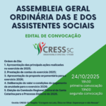2ª Assembleia Geral Ordinária das e dos Assistentes Sociais de 2025