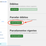 RENEGOCIAÇÃO POR MEIO DOS SERVIÇOS ON-LINE