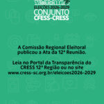 Ata referente a 12ª reunião da Comissão Regional Eleitoral