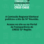 Ata da 14ª Reunião da Comissão Regional Eleitoral