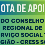 NOTA DE APOIO DO CRESS SC À GREVE DOS/AS SERVIDORES/AS PÚBLICOS/AS DE SÃO JOSÉ/SC!